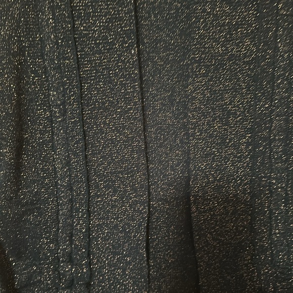 Anne Klein Blue pleated front cardigan / Size M / NWT / L-5 - Picture 3 of 10